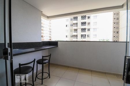 Sacada de apartamento para alugar com 3 quartos, 96m² em Jardim Goiás, Goiânia