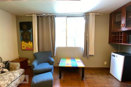 Sala de kitnet/studio para alugar com 1 quarto, 44m² em Vila Tramontano, São Paulo