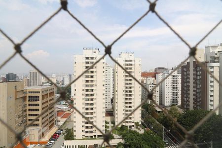 Vista Sala de apartamento à venda com 1 quarto, 43m² em Liberdade, São Paulo