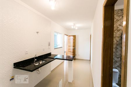 Sala e Cozinha de casa de condomínio para alugar com 2 quartos, 40m² em Vila Santa Clara, São Paulo