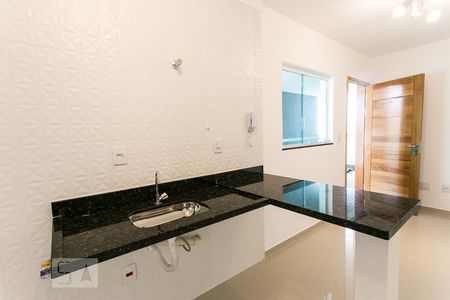 Sala e Cozinha de casa de condomínio para alugar com 2 quartos, 40m² em Vila Santa Clara, São Paulo