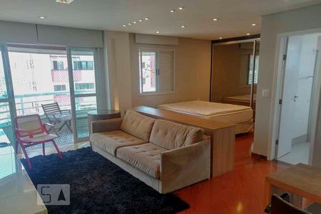 Sala de apartamento para alugar com 1 quarto, 56m² em Jardim do Mar, São Bernardo do Campo