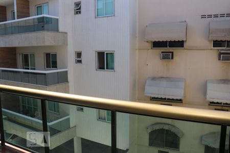 Varanda da Sala de apartamento à venda com 3 quartos, 100m² em Recreio dos Bandeirantes, Rio de Janeiro