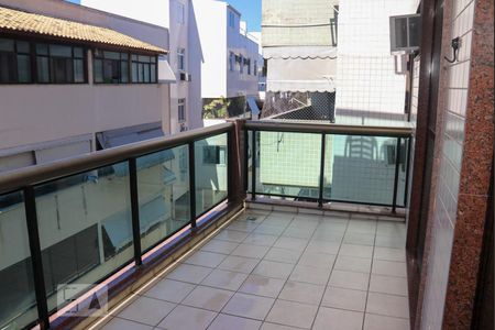 Varanda da Sala de apartamento à venda com 3 quartos, 100m² em Recreio dos Bandeirantes, Rio de Janeiro