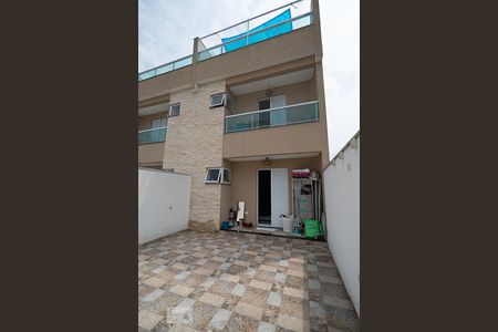 Varanda da Suíte de casa de condomínio à venda com 3 quartos, 71m² em Vila Eldizia, Santo André