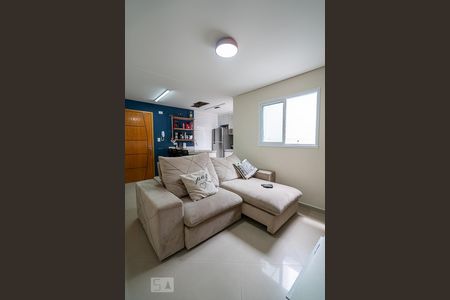 Sala de casa de condomínio à venda com 3 quartos, 71m² em Vila Eldizia, Santo André
