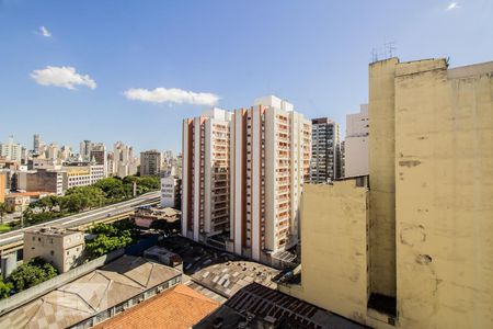 Vista de kitnet/studio para alugar com 1 quarto, 27m² em Campos Elíseos, São Paulo
