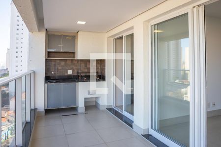 Varanda Gourmet de apartamento à venda com 3 quartos, 132m² em Siciliano, São Paulo