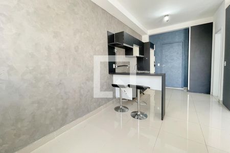 Sala  de apartamento para alugar com 1 quarto, 36m² em Jardim do Mar, São Bernardo do Campo