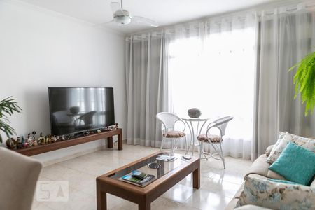 Sala de apartamento para alugar com 3 quartos, 122m² em Ponta da Praia, Santos