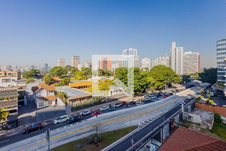 Vista de apartamento à venda com 2 quartos, 55m² em Pinheiros, São Paulo