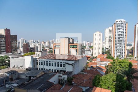 Vista da sala de kitnet/studio para alugar com 1 quarto, 16m² em Vila Mariana, São Paulo