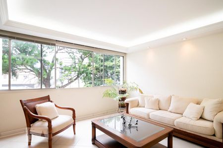 Sala de apartamento à venda com 2 quartos, 110m² em Jardim das Acácias, São Paulo