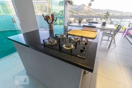 Cozinha de apartamento à venda com 3 quartos, 178m² em Freguesia (jacarepaguá), Rio de Janeiro