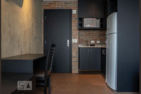 Cozinha de kitnet/studio para alugar com 1 quarto, 29m² em Jardim Paulista, São Paulo