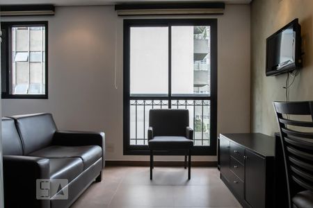 Sala de kitnet/studio para alugar com 1 quarto, 29m² em Jardim Paulista, São Paulo