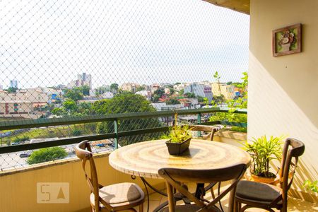 Sacada de apartamento à venda com 3 quartos, 248m² em Vila Gilda, Santo André