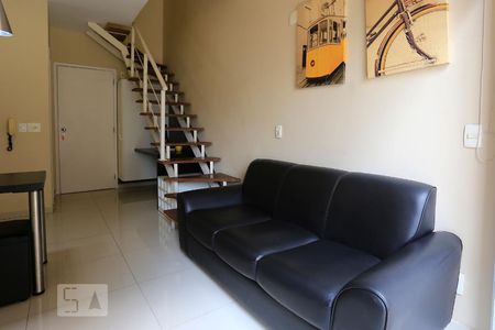 Sala de apartamento à venda com 1 quarto, 45m² em Cidade Monções, São Paulo