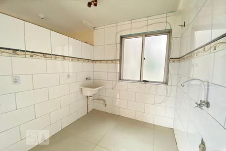 Cozinha e lavanderia de apartamento à venda com 2 quartos, 55m² em Liberdade, Novo Hamburgo