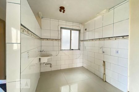 Cozinha e lavanderia de apartamento à venda com 2 quartos, 55m² em Liberdade, Novo Hamburgo