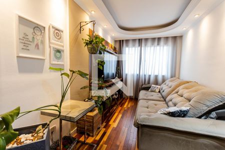 Sala de apartamento à venda com 3 quartos, 64m² em Jardim Utinga, Santo André