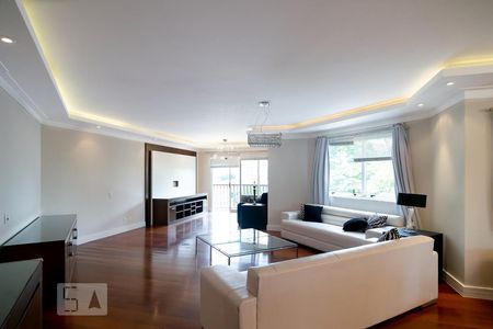 Sala de apartamento à venda com 4 quartos, 378m² em Campo Belo, São Paulo