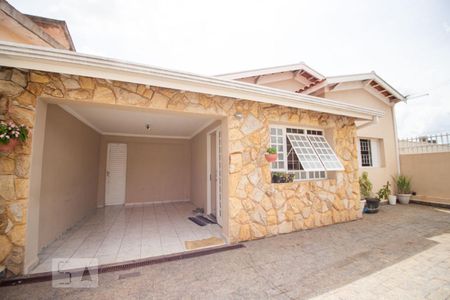 fachada de casa à venda com 3 quartos, 110m² em Jardim Proença I, Campinas