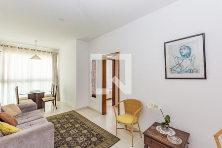 Sala de apartamento à venda com 2 quartos, 75m² em Buritis, Belo Horizonte