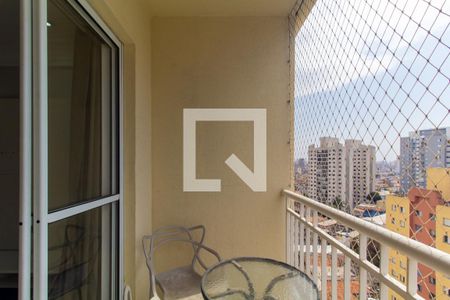 Varanda da Sala de apartamento para alugar com 2 quartos, 52m² em Vila Prudente, São Paulo