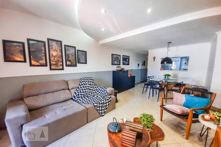 Sala de apartamento à venda com 3 quartos, 123m² em Nova Petrópolis, São Bernardo do Campo