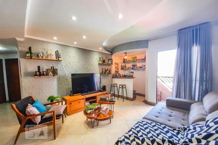 Sala de apartamento à venda com 3 quartos, 123m² em Nova Petrópolis, São Bernardo do Campo