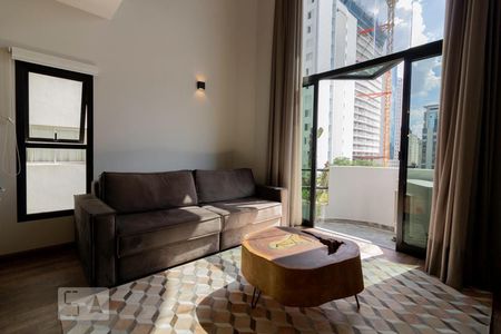 Sala de apartamento para alugar com 1 quarto, 75m² em Itaim Bibi, São Paulo