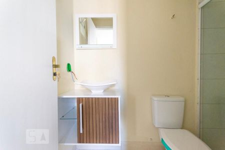 Banheiro de apartamento para alugar com 1 quarto, 27m² em Centro, Diadema