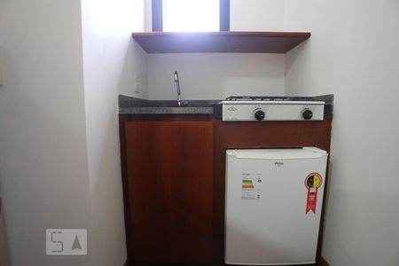 Cozinha de kitnet/studio para alugar com 1 quarto, 48m² em Consolação, São Paulo