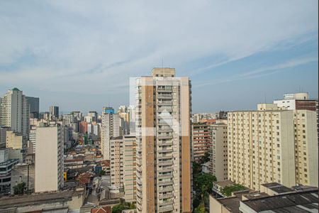 Vista da varanda da sala de apartamento para alugar com 1 quarto, 48m² em Consolação, São Paulo