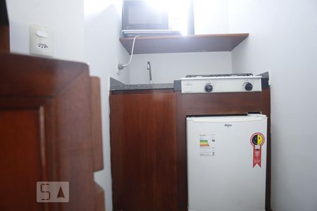 Cozinha de kitnet/studio para alugar com 1 quarto, 48m² em Consolação, São Paulo