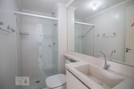 banheiro de apartamento para alugar com 2 quartos, 35m² em Vila Leopoldina, São Paulo