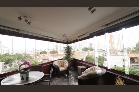 Varanda da Sala de apartamento à venda com 4 quartos, 270m² em Jardim Avelino, São Paulo