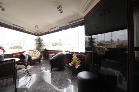 Varanda da Sala de apartamento à venda com 4 quartos, 270m² em Jardim Avelino, São Paulo