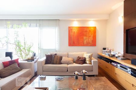 Sala de apartamento à venda com 4 quartos, 208m² em Jardim Prudência, São Paulo