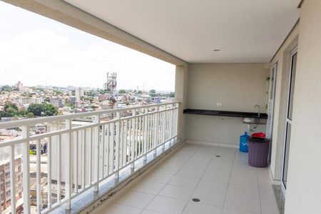 Varanda gourmet de apartamento para alugar com 3 quartos, 93m² em Centro, Diadema