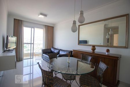 Detalhe Sala de apartamento para alugar com 3 quartos, 80m² em Jardim Messina, Jundiaí