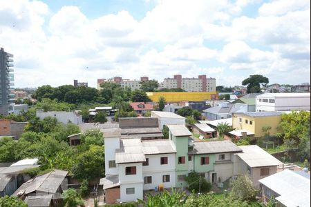 vista Sala de apartamento à venda com 2 quartos, 75m² em Marechal Rondon, Canoas