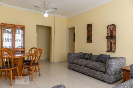 Sala de apartamento para alugar com 2 quartos, 113m² em Boqueirão, Santos