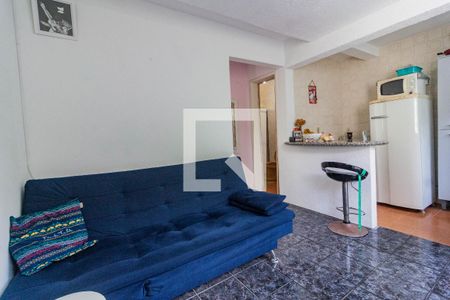 Sala/ Cozinha de apartamento para alugar com 1 quarto, 31m² em Centro, São José