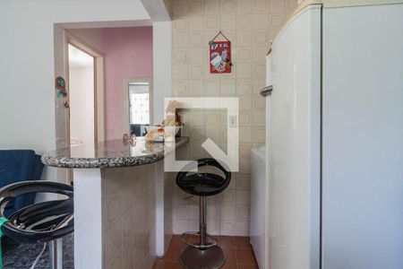 Sala/ Cozinha de apartamento para alugar com 1 quarto, 31m² em Centro, São José