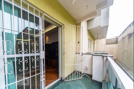 Varanda da Sala de apartamento para alugar com 3 quartos, 90m² em Parque Industriário, Santo André