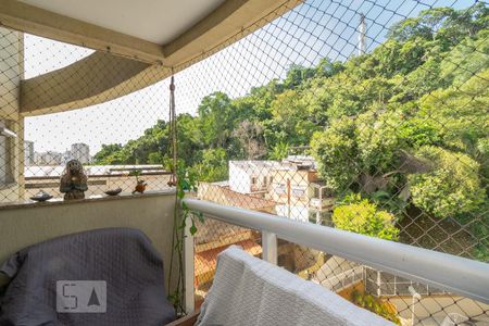 VARANDA de apartamento à venda com 3 quartos, 78m² em Santa Rosa, Niterói