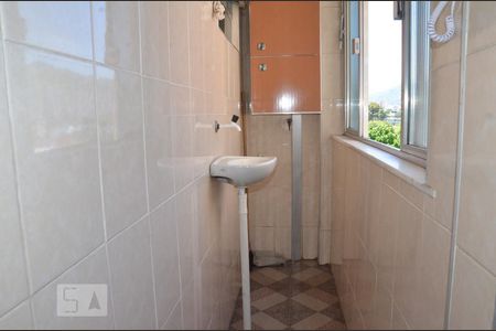 Banheiro de apartamento à venda com 1 quarto, 35m² em Engenho de Dentro, Rio de Janeiro