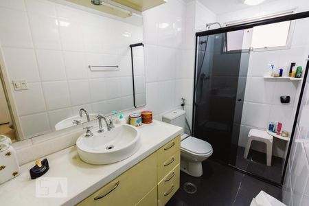Banheiro da Suíte 1 de apartamento à venda com 3 quartos, 120m² em Perdizes, São Paulo